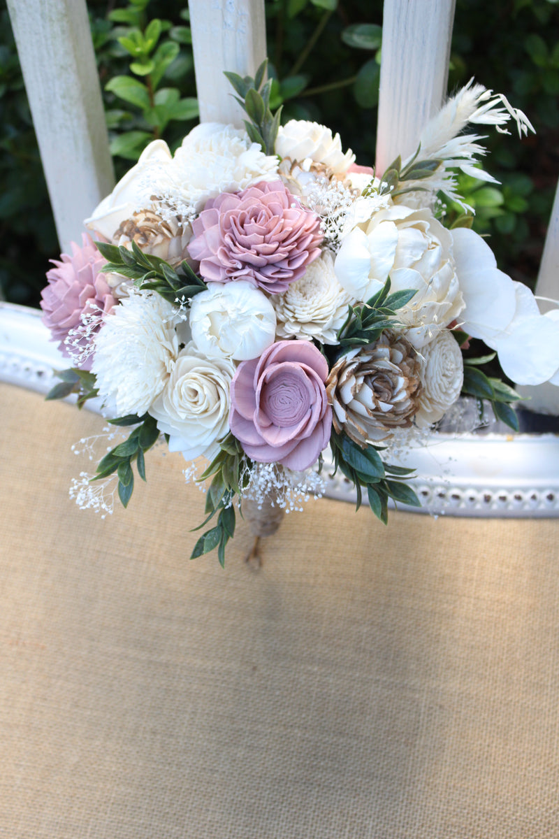 Dusty Rose Sola Flower Naturals Bouquet, Sola Flower Bouquet –  SolaFlowerStore